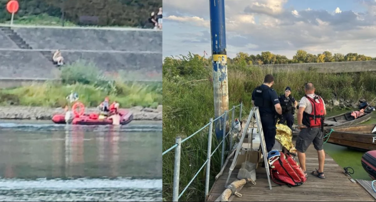 Dramat nad Wisłą w Toruniu. Mężczyzna wpadł w silny nurt rzeki