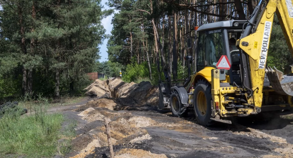 Trwa rozbudowa wodociągów pod Toruniem. Sieć zyska ponad 2 kilometry