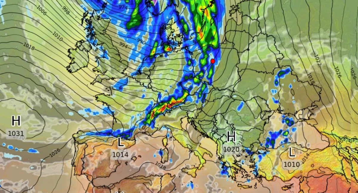 W weekend zmiana pogody w Toruniu. Zmierza do nas potężny wir niżowy