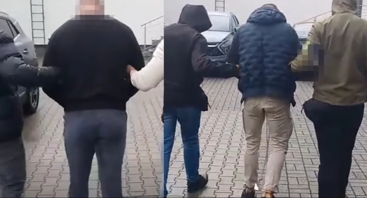 Areszt dla dwóch znanych w Toruniu kibiców. Zakuto ich w kajdanki zespolone