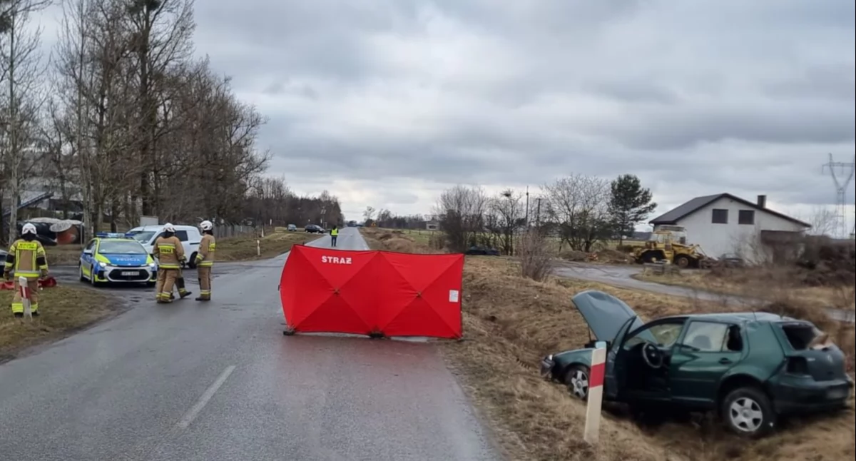Śmiertelne potrącenie na drodze pod Toruniem. Kobieta zginęła na miejscu