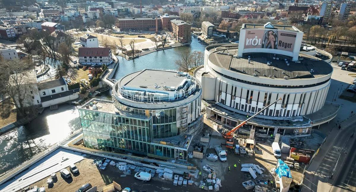 Rozbudowa Opery Nova jest już na finiszu