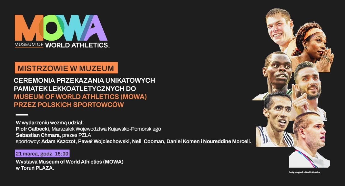 Toruń Plaza gospodarzem międzynarodowego wydarzenia World Athletics