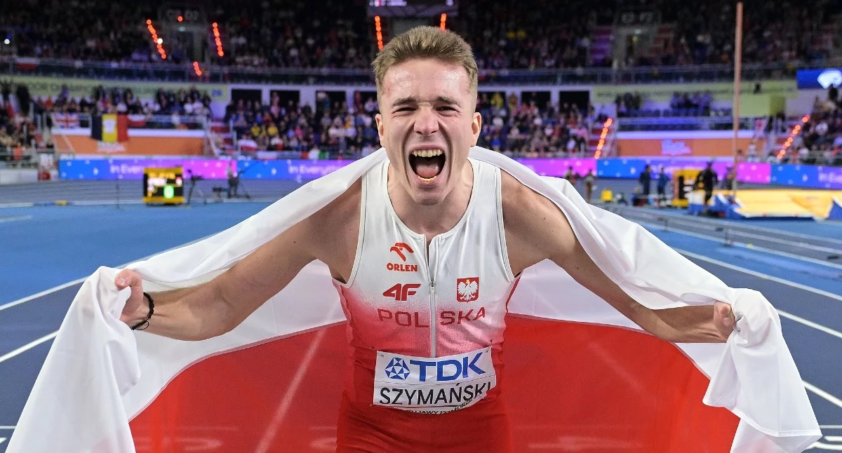 Jakub Szymański zdobył złoty medal na Halowych Mistrzostwach Świata w Toruniu! 
