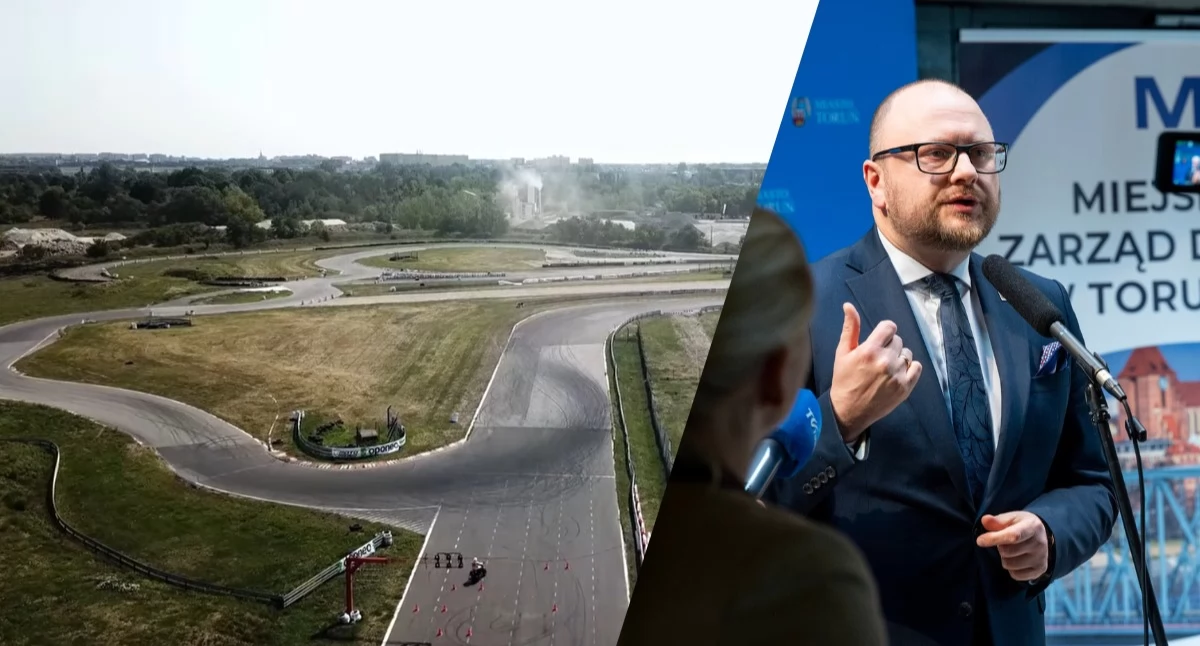 Burza wokół MotoParku w Toruniu. Prezydent odpowiada na pomysł aktywistów