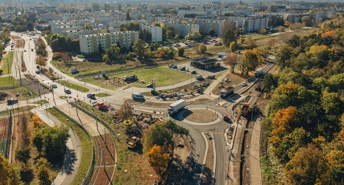 Drogowcy wracają na nowe rondo w Toruniu. Będą utrudnienia w ruchu