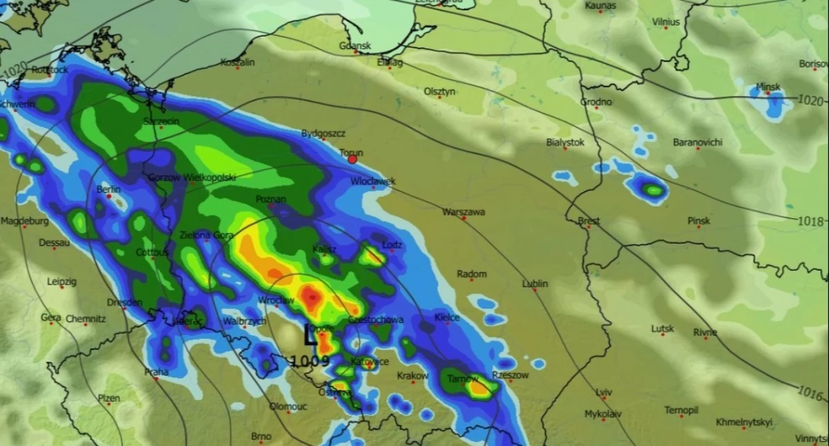 Będzie kolejny zwrot w pogodzie. Potężny wyż jest już nad Toruniem