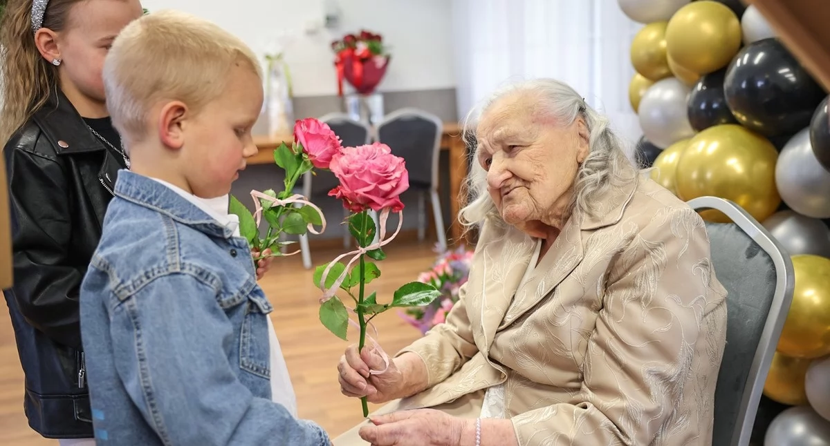Pani Zofia z podtoruńskiego Brąchnowa skończyła 100 lat