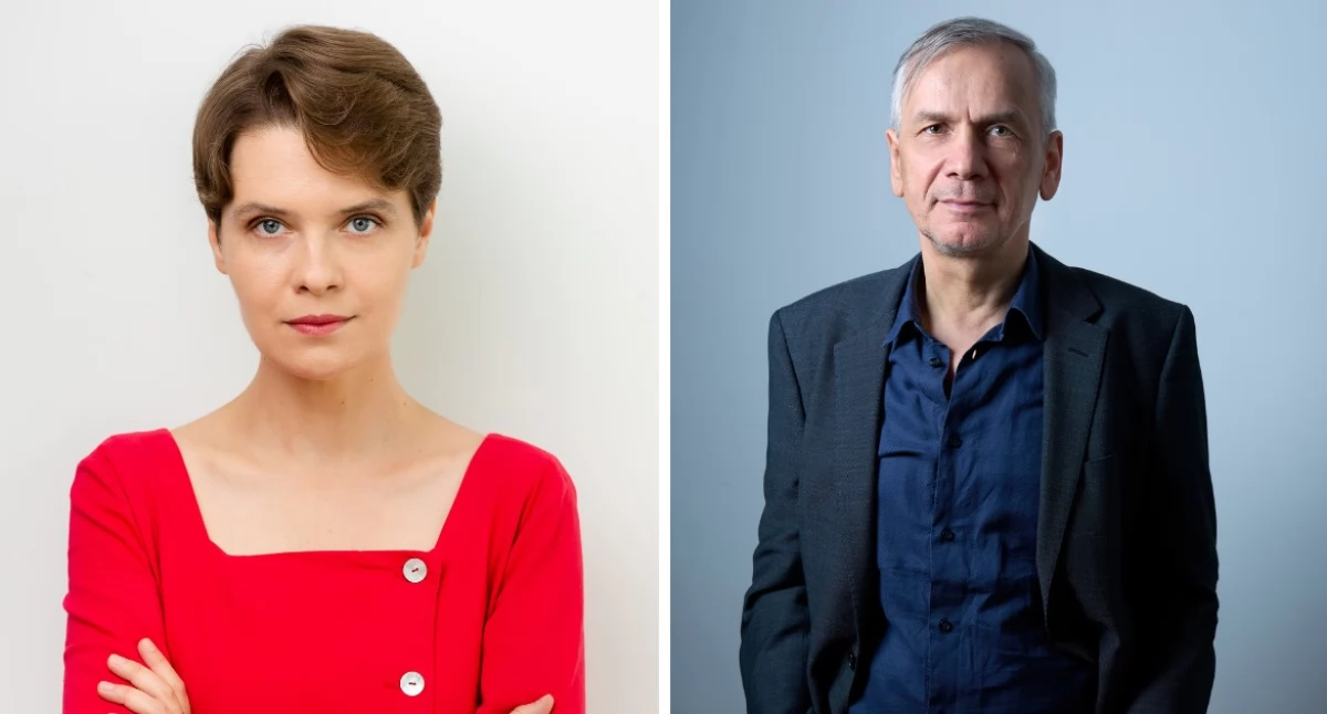 Eliza Kącka i Lutz Seiler z Nagrodą Lindego