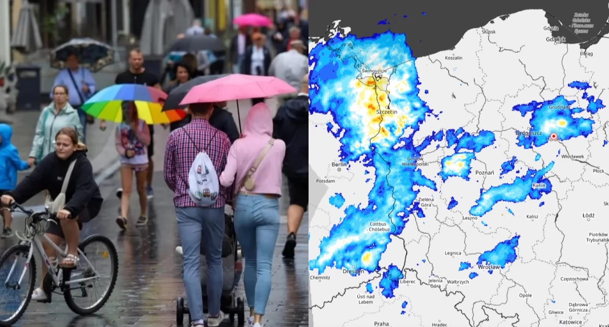 Załamanie pogody w Toruniu. Warunki będą zmieniać się z godziny na godzinę