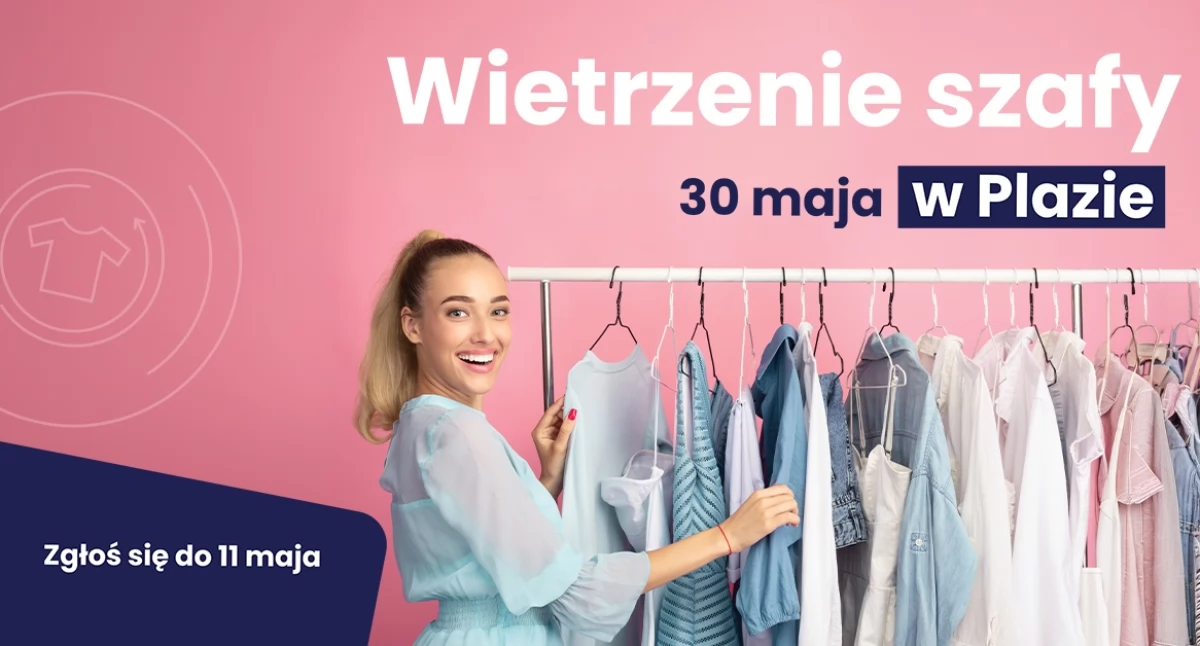 Wielkie wietrzenie szafy w CH Toruń Plaza
