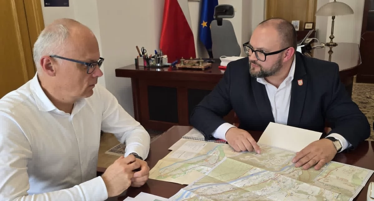 Magazyn Gminy Zławieś Wielka. Spotkanie z  członkami rządu ws. ważnych projektów