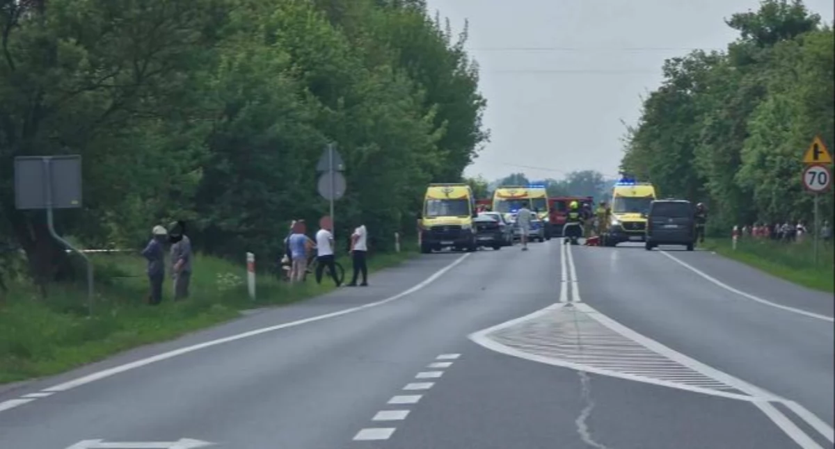 Śmiertelny wypadek na drodze pod Toruniem. Nie żyje jedna osoba