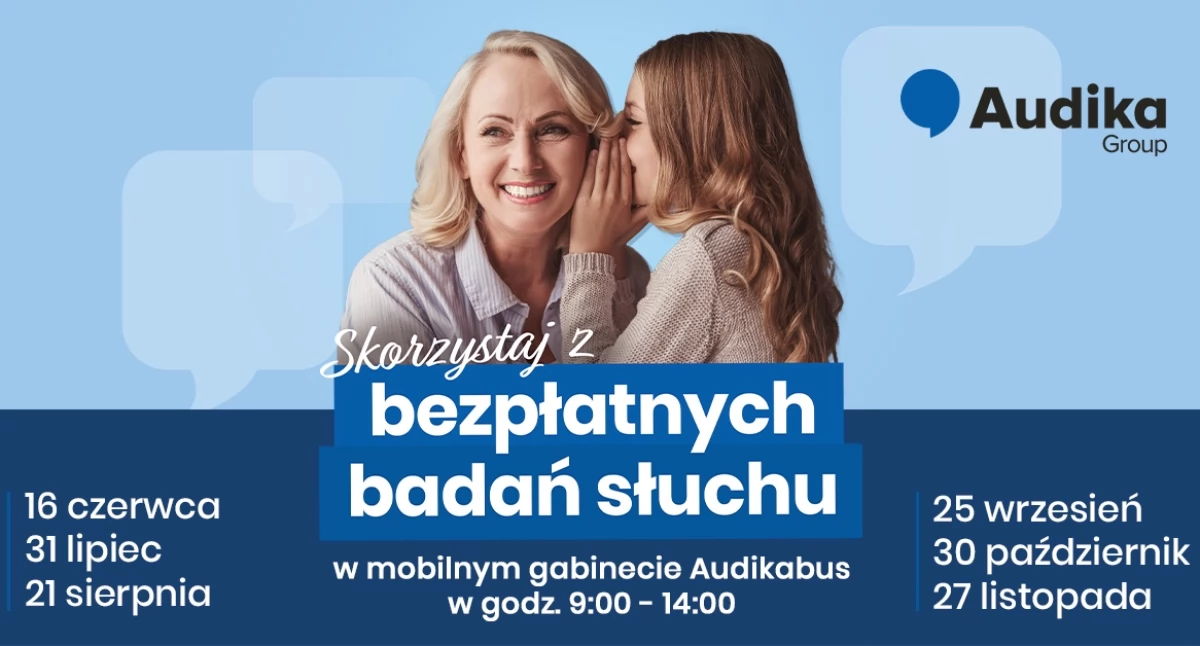 Bezpłatne badania słuchu w CH Toruń Plaza