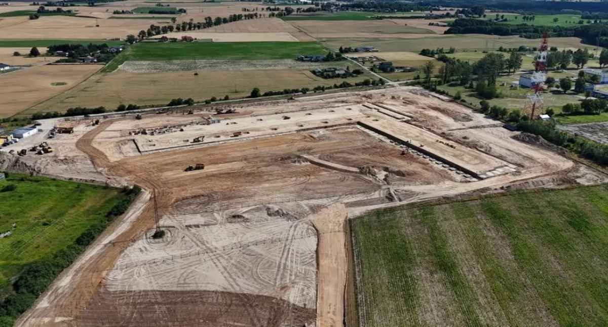 Gigant stawia terminal logistyczny pod Toruniem. Budowa już się rozpoczęła