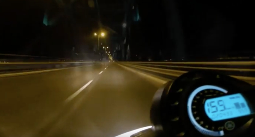 Można jechać przez nowy most 155 km/h? Widocznie można [WIDEO]
