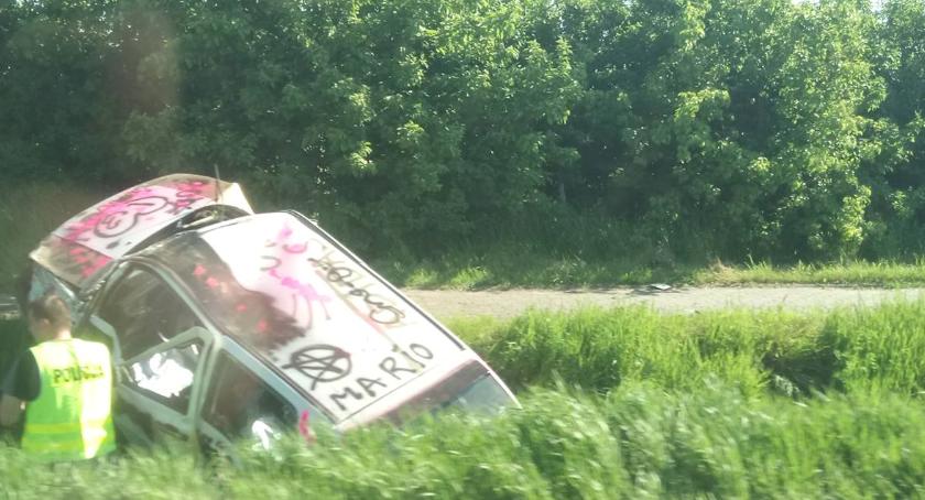 Groźny wypadek pod Toruniem. Tak wyglądał samochód, którym kierował 15-latek! [FOTO]