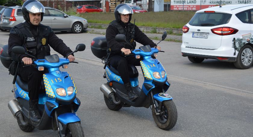 Strażnicy miejscy na skuterach! Gdzie ich spotkamy?