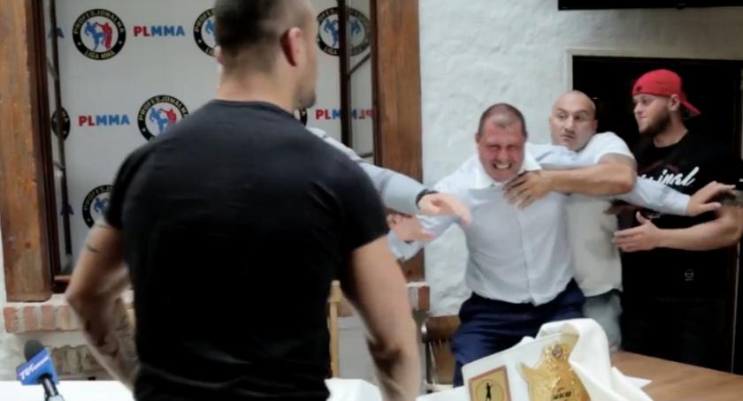 Bójka Trybsona z Najmanem w Toruniu [WIDEO]