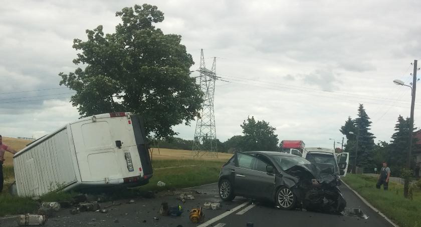Wypadek w Papowie Toruńskim! Co tak naprawdę się wydarzyło? [FOTO]