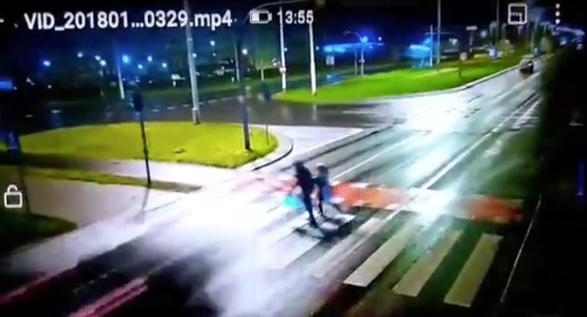 Śmiertelny wypadek na Szosie Lubickiej [WIDEO]