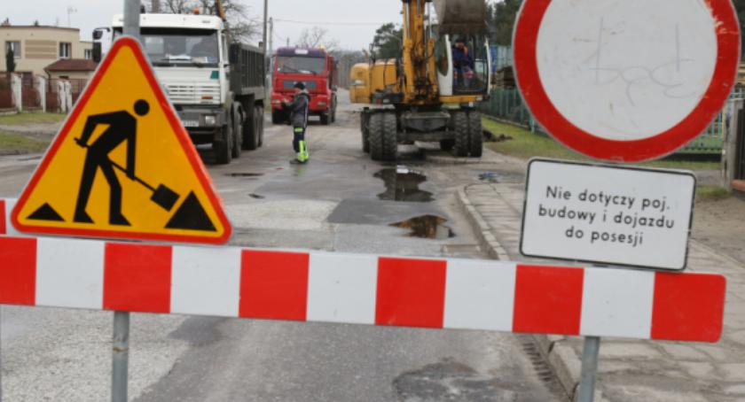 Zmiany w pobliżu remontowanej wylotówki!