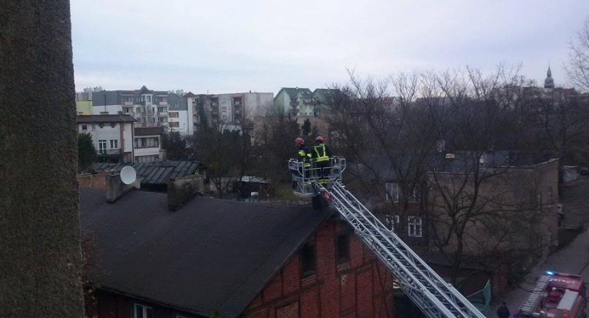Pożar na Chełmińskim Przedmieściu!