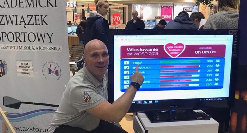 Toruń z kolejnym rekordem podczas WOŚP! Tym razem sportowym [FOTO]