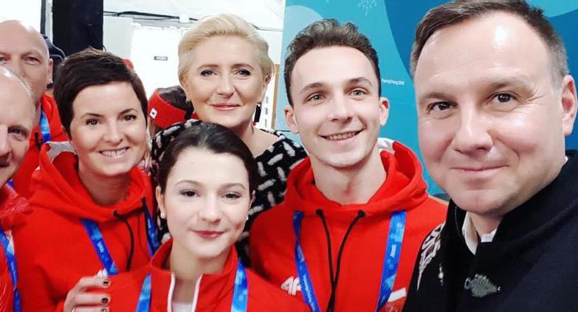 Torunianie na Olimpiadzie. Selfie i wyjątkowy prezent dla Pary Prezydenckiej! [FOTO]