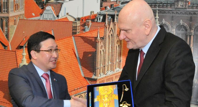 Ambasador Kazachstanu odwiedził prezydenta Zaleskiego