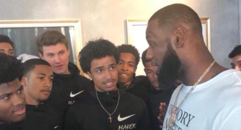 Marzenia się spełniają! Torunianin spotkał się z gwiazdą NBA LeBronem Jamesem