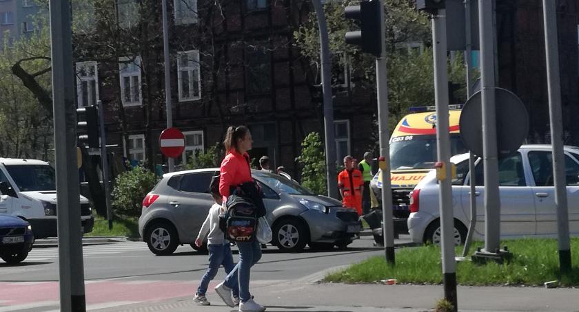 Uwaga! Wypadek na skrzyżowaniu Podgórnej z Grudziądzką [FOTO]