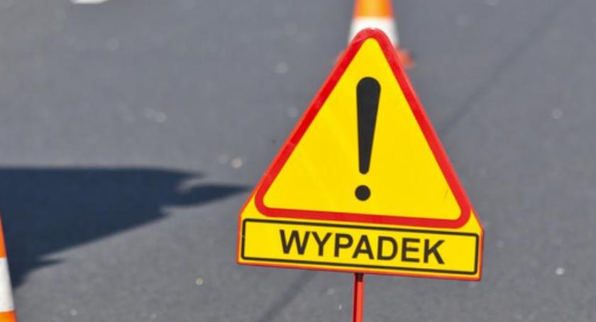Wypadek w Toruniu. Jedna osoba trafiła do szpitala 