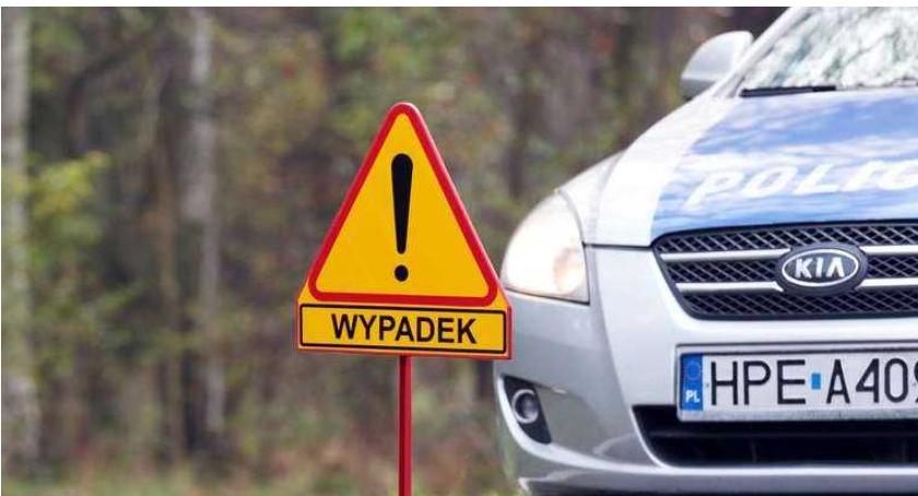 Wypadek rządowej limuzyny na autostradzie A1
