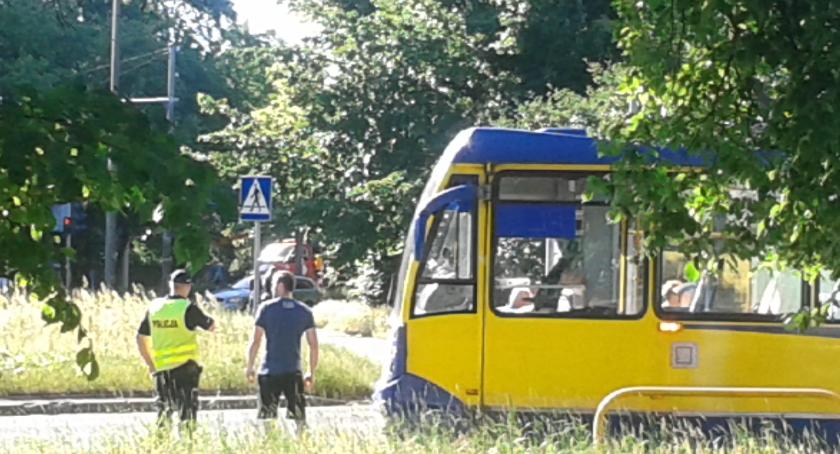 Rowerzystka wjechała pod tramwaj [PILNE]
