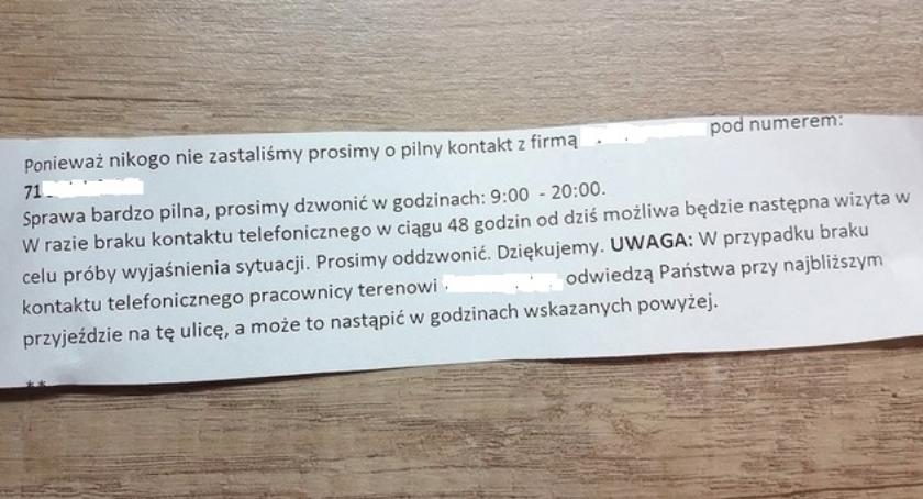 Kolejny atak oszustów. Takie kartki pojawiły się w Toruniu!