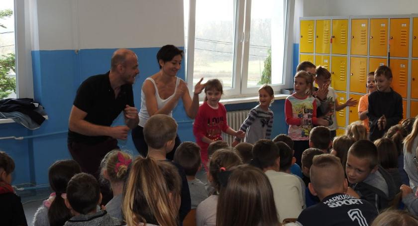 Lokalni idole odwiedzili uczniów w lubickich szkołach [FOTO]