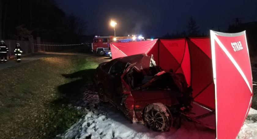 Śmiertelny wypadek pod Toruniem. Policja szuka świadków [FOTO]