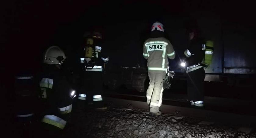Uwaga! Pożar w składzie pociągu pod Toruniem [PILNE]