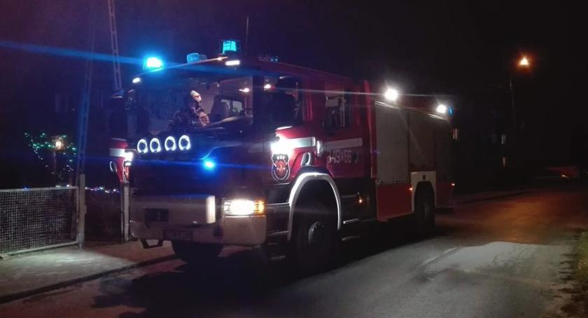 Nietypowa interwencja strażaków w Nowy Rok pod Toruniem