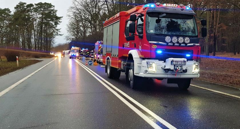 Akcja ratunkowa pod Toruniem. Skandaliczne zachowanie gapiów!