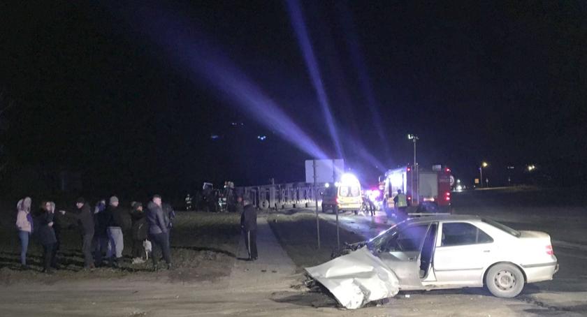 Nieprzespana noc służb ratunkowych. Zobacz, co stało się pod Toruniem [FOTO]