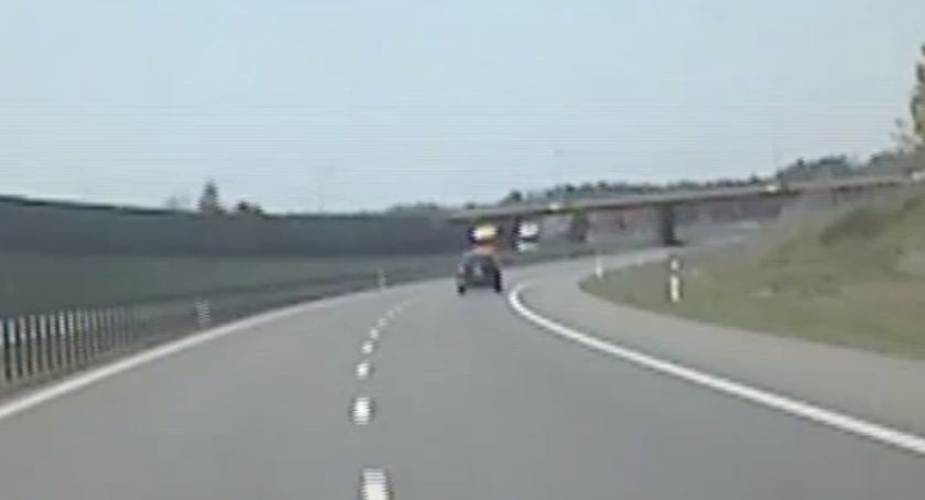 Tak zakończyła się jazda piratów drogowych na A1 [WIDEO]