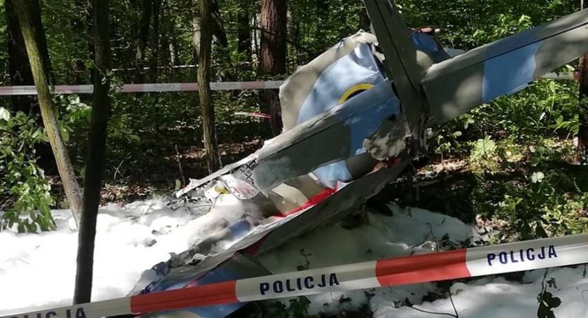 Ostatnie sekundy przed katastrofą samolotu w Napoleonie. Nie żyje 41-letni pilot z Torunia [WIDEO]