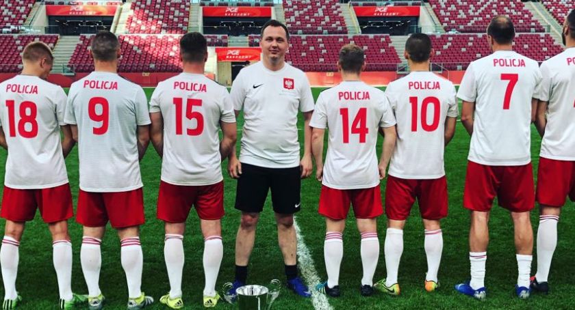 Mariusz Kałużny zagrał w drużynie ministra sportu Witolda Bańki [FOTO]