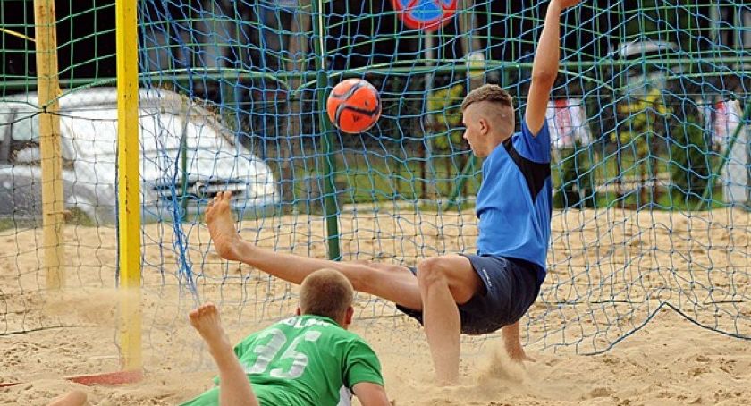 Druga kolejka Toruńskiej Ligi Beach Soccera. Zgoda Chodecz nadal na czele