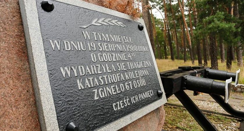 39. rocznica tragicznego wypadku kolejowego pod Toruniem