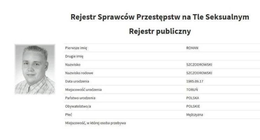 Oto najgroźniejsi przestępcy seksualni z Torunia. Może mieszkają obok ciebie? [FOTO]