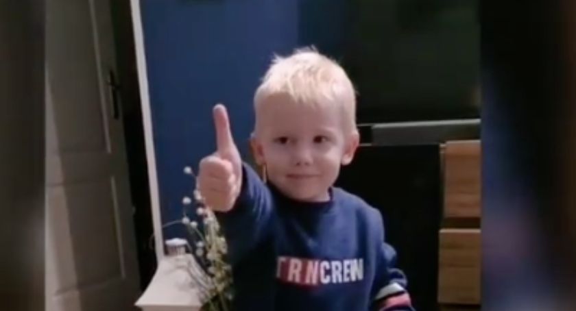 Oluś „Mały Wojownik” wraca do zdrowia. Strażacy spełnili jego marzenie [WIDEO]