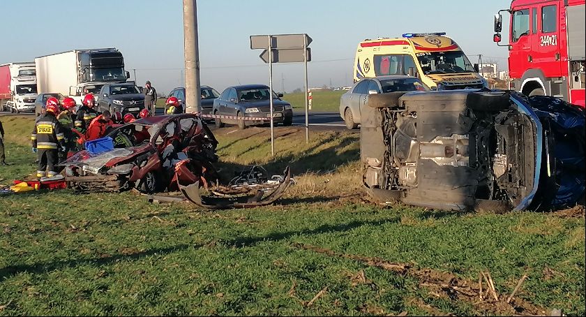 Wypadek pod Toruniem. Trwa akcja ratunkowa [FOTO]